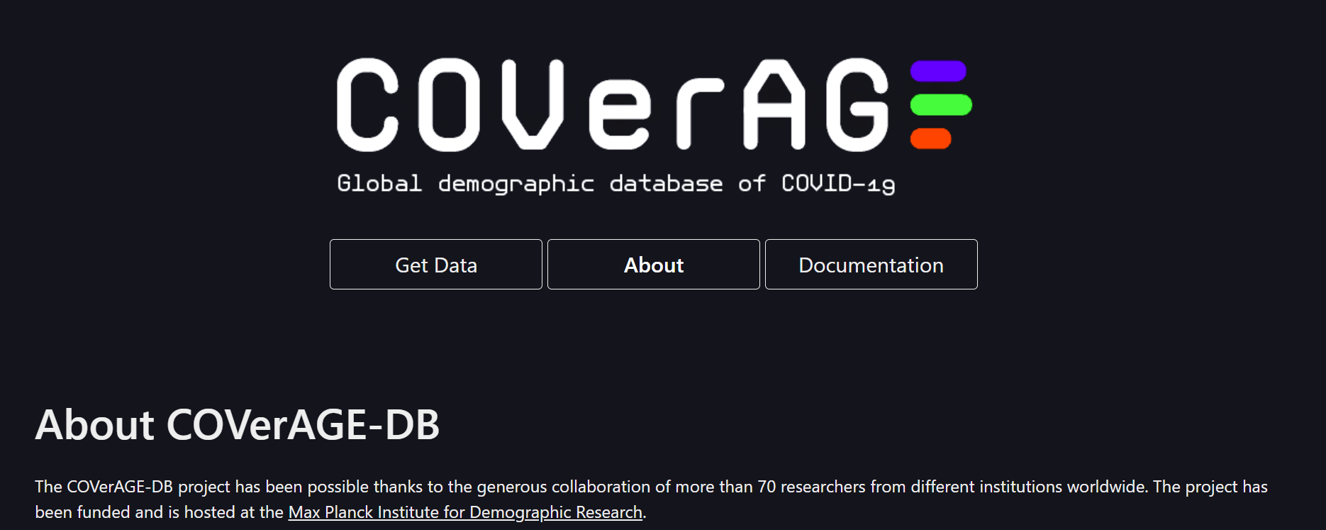 Base de Données COVerAGE